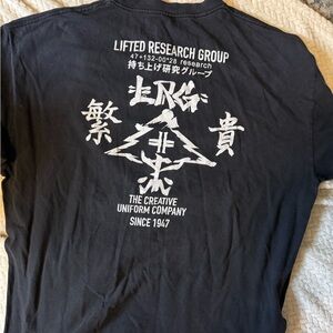 🔥 LRG “Creative Uniform” Since 1947 Black T-shirt MENS SZ XL